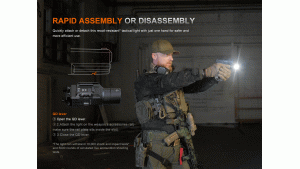 Fenix GL19R V2.0 - Lanternă Tactică pentru Pistol - 1200 Lumeni - 420 Metri